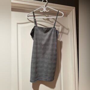 Short Plaid Dress